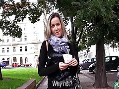 Blanka Grain exposed her tits and railed