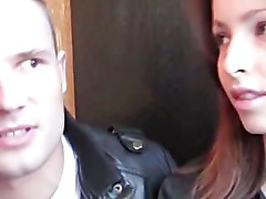 Real hot amateur found by lucky guys and wants action