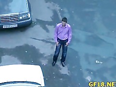 After getting undressed by this guy before her boyfriend