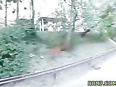 Pretty hot girl with slim body