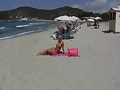 Hot Blonde Girl Gets Fucked On Beach