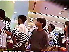 Walking Girls Upskirt Panties