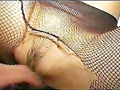 Pantyhose Asian Fishnet