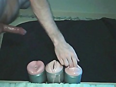 triple fleshlight fun