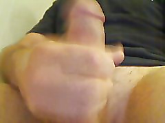 Masturbating with cum