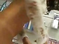 Amateurs Fuck in a Sex Shop