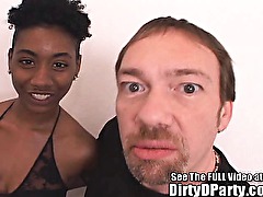 Shy Ebony Slut Fucked in Her Bedroom!