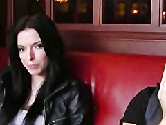 Real teen babe getting wet for action with guy