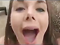 Amateur girls swallow cum