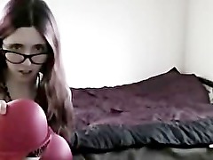 Great hot teenaged hottie having funny part4