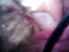 girl takes mouth full of dick/cum and takes it deep in pov homemade. pt 1