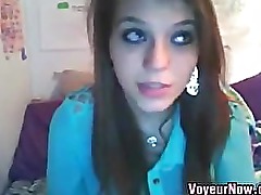 Teen Girl Teasing Her Pussy