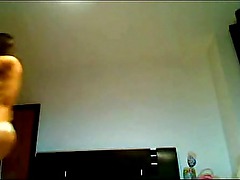 Peituda gostosa na webcam