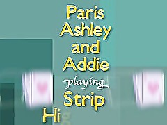 Paris, Ashley, and Addie play Strip High Card