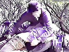 Couples were caught at the bench