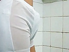 [bathroom video]HOT CockTease Your Sexuality which in Underpants?
