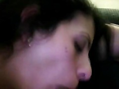 Amateur college teen fucks and sucks