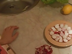 homemade deepfucking in the kitchen