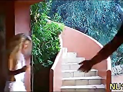 Excited teen girl kisses