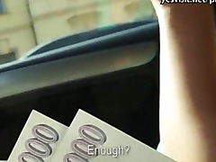 Amateur eurobabe Monika boned for cash