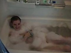 Girl Friend In Tub