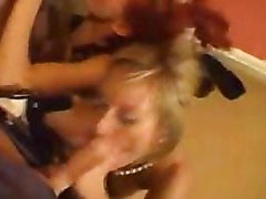 Amateur group sex in hotel