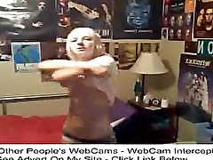 Cute Petite Amateur Strips On Her Webcam