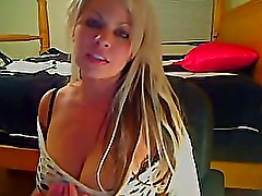 Webcam blonde