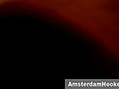 Real dutch prostitute gives blowjob