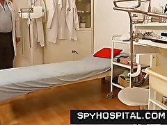 Old doctor videtaping young girls during vagina exam
