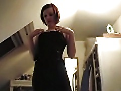 Hot babe knows how to make him cum