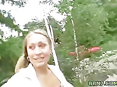 As soon as naked girl