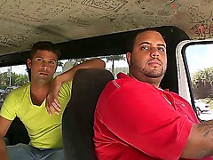 A hot chick that needed a ride was just passing through. Girl, get in, we will have some fun ride. Esmie Lee didnt think too much, and jumped in for the ride of her life.