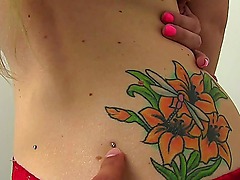 Look how young and skinny Becky Lynn works on camera. She is too shy, but film-makers wants to liberate her from any doubt she has on the way to become famous porn actress.