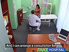 FakeHospital Busty sexy mature MILF helps the doctor relieve