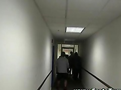 Naked teen amateurs play hazing games