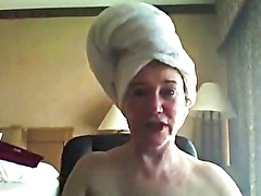 Granny Big Beautiful Tits Tries Webcam