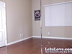 WEBCAM: Poledancing Stripping Pussy Closeups