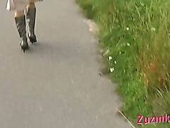 Remote controlled pussy outdoor