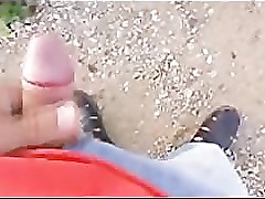 My wife sleeping at the beach 2