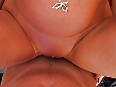 Amateur Milf sucks and fucks with cum in mouth