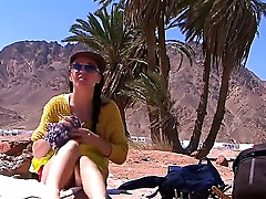 Its dangerous to travel to a foreign land, particularly by your lonesome -- and particularly if youre an attractive female in her early twenties. Which explains this footage.
