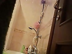 Sexy Teen Filmed in the Shower