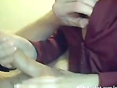 Sexy webcam handjob