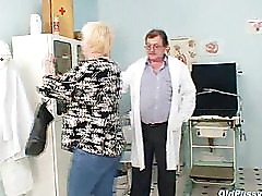 Chubby blond mom hairy pussy doctor exam
