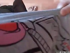 Sensual amateur girl making her own sex