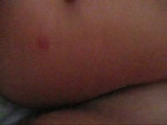 Tanned girl gets pumped