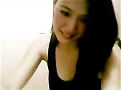 Pretty Asian Teen Cream on Webcam (Melikeazian)