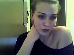 18 Year Old Janni On Webcam teen amateur teen cumshots swallow dp anal
