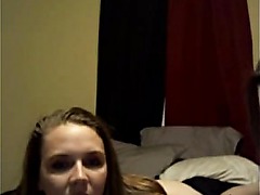 Webcam Amateur MFF Threesome with strap-ons